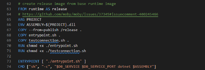 Featured image of post Combining ENTRYPOINT and CMD in a Dockerfile