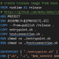 Combining ENTRYPOINT and CMD in a Dockerfile