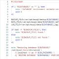 Restore Database on Container Start Up