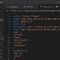 Hugo blog powered by GitHub Pages and GitHub Codespaces