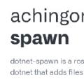 Dotnet Spawn Global Tool