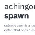 Dotnet Spawn Global Tool