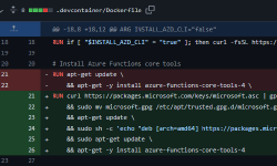 Featured image of post Adding Azure Functions Support to a Devcontainer