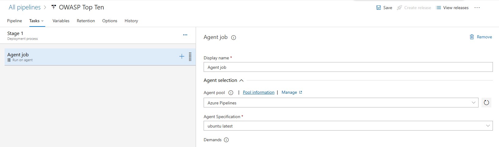 Agent Job